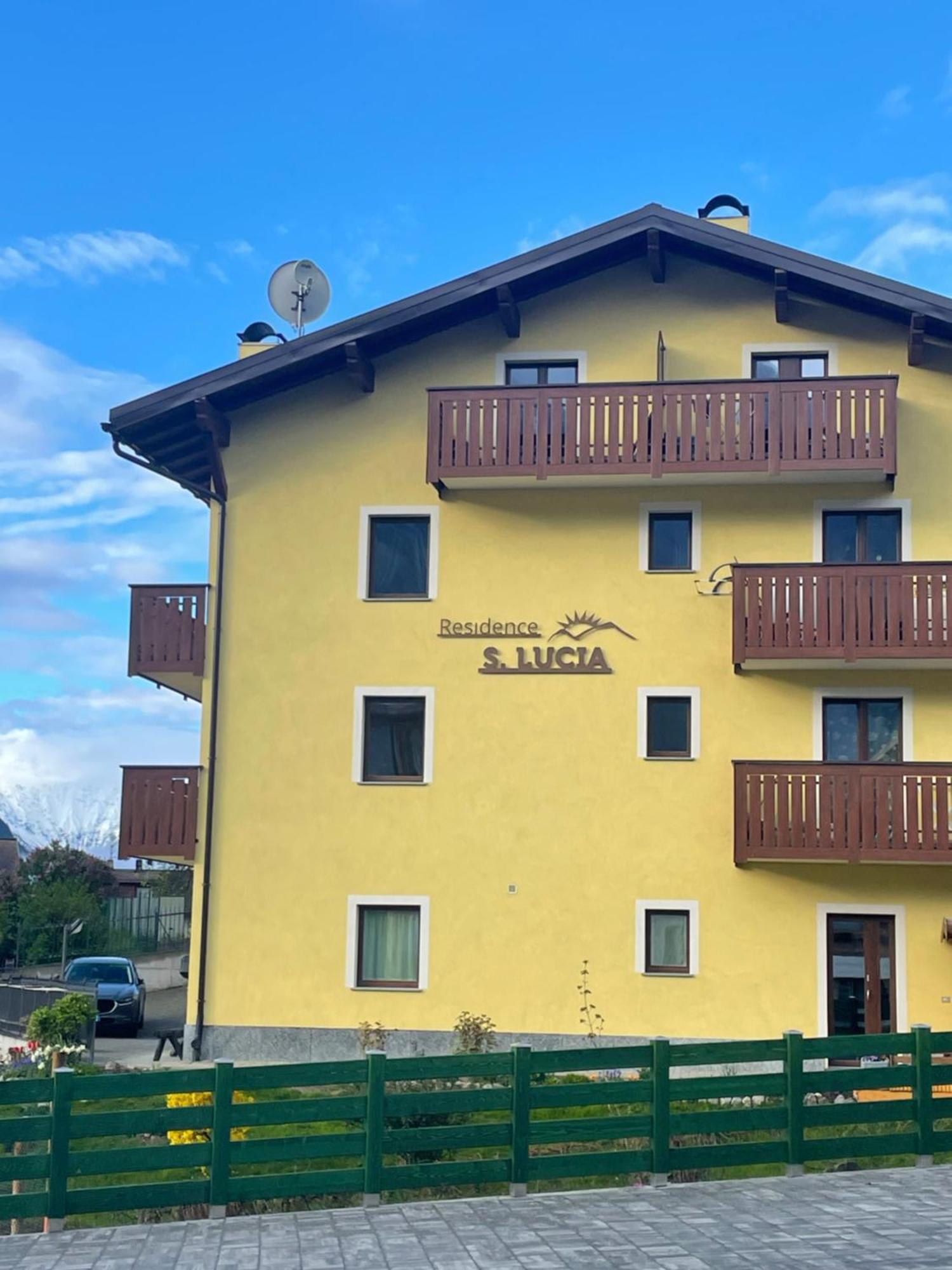 Residence S Lucia - Appartamenti Alle Porte Di Bormio Валдисото Екстериор снимка